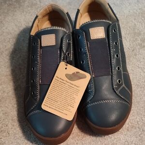 Spenco Navy Casual Slip-On Sneakers for Women